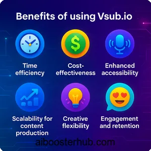Vsub io Revolutionizing faceless video creation with AI 4