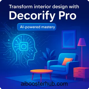 Transform interior design with Decorify Pro’s AI-powered mastery