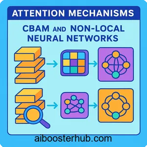 Attention Mechanisms: CBAM and Non-Local Neural Networks